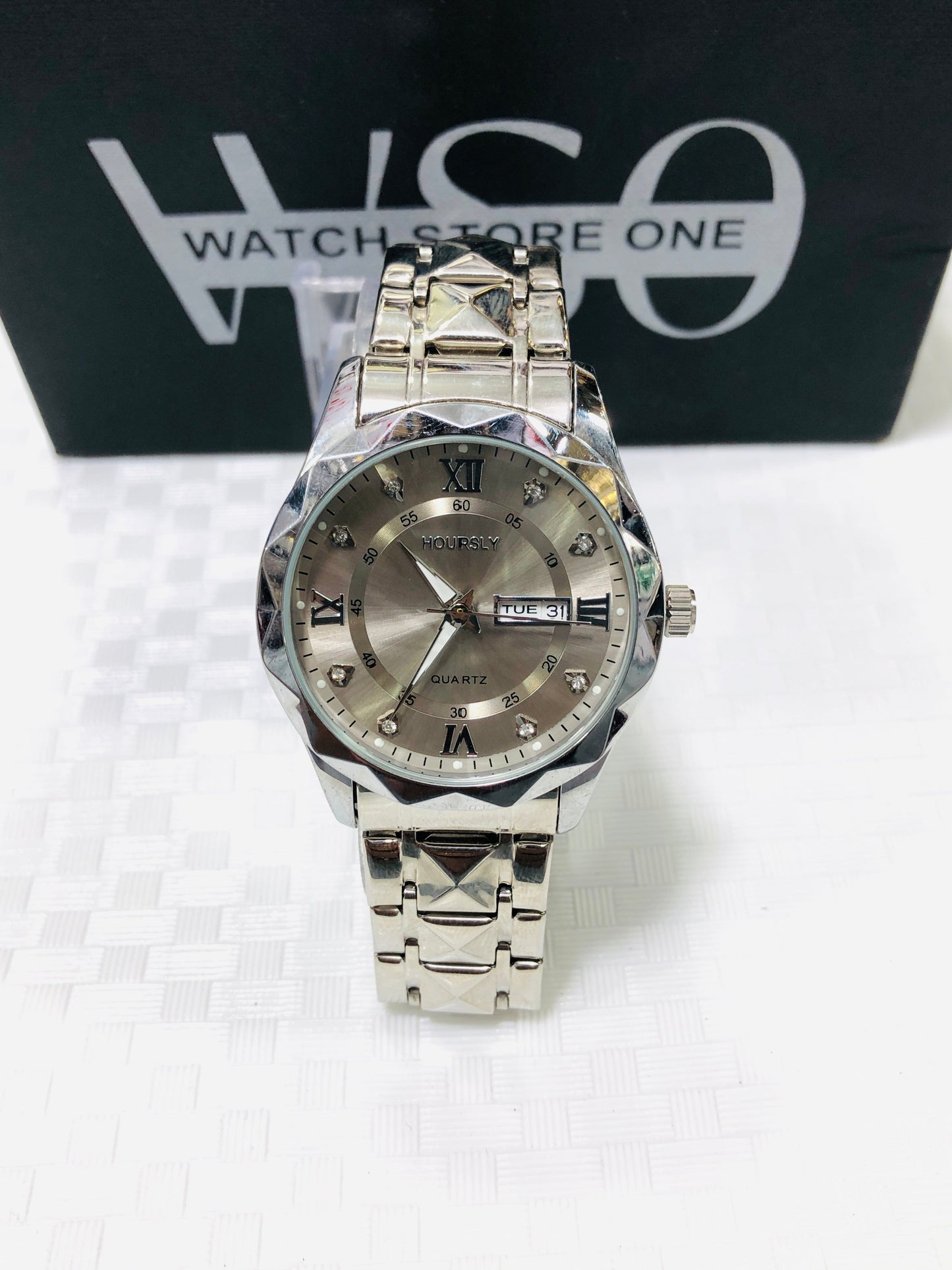 Hoursely Diamond Cut Watch>3 COLOR