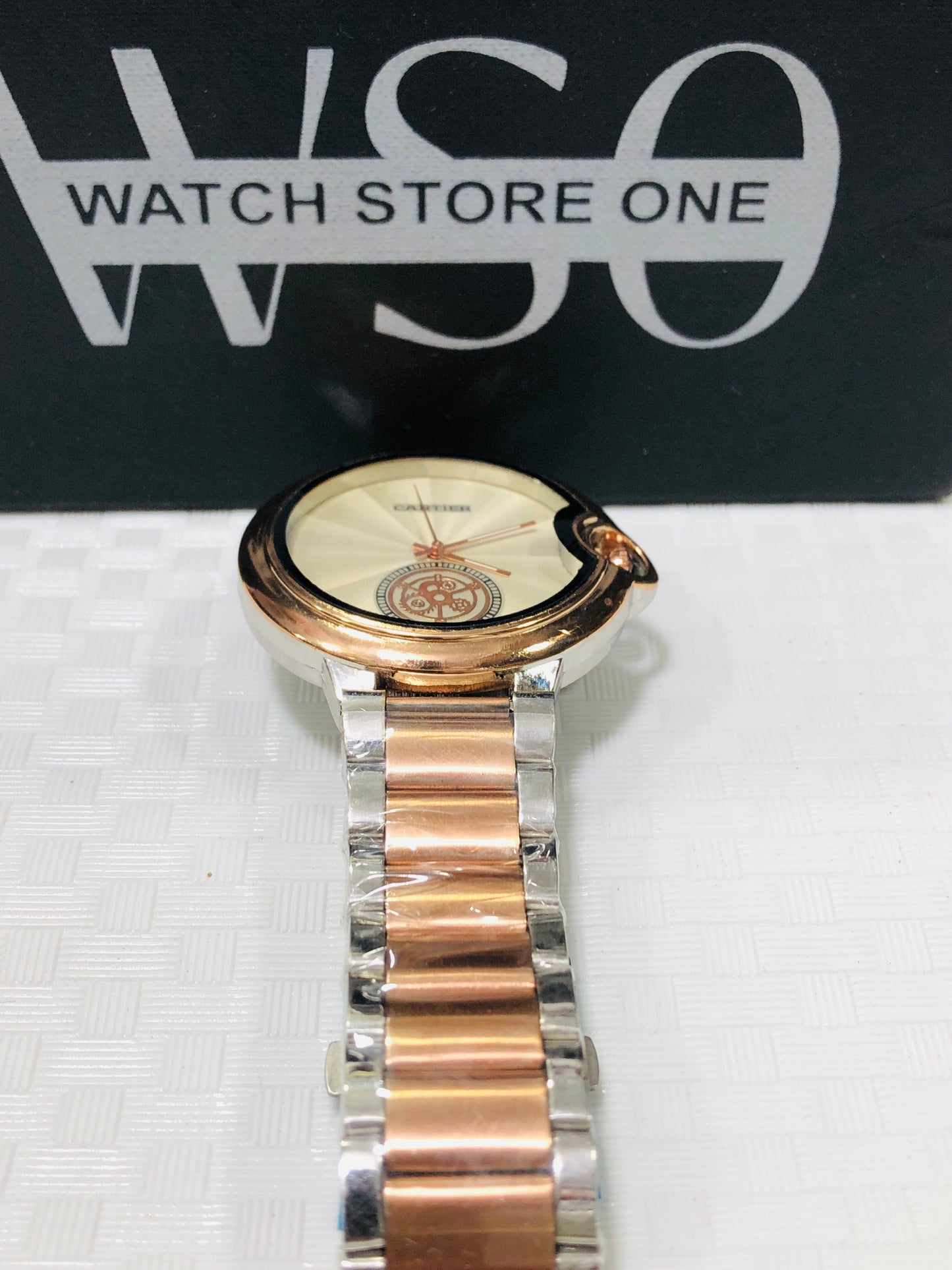 Cartier Stlish Watch >Totone White