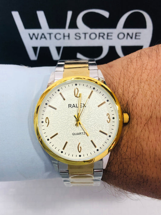RALEX ORIGNAL WATCH SAMPEL >TOTONE WHITE