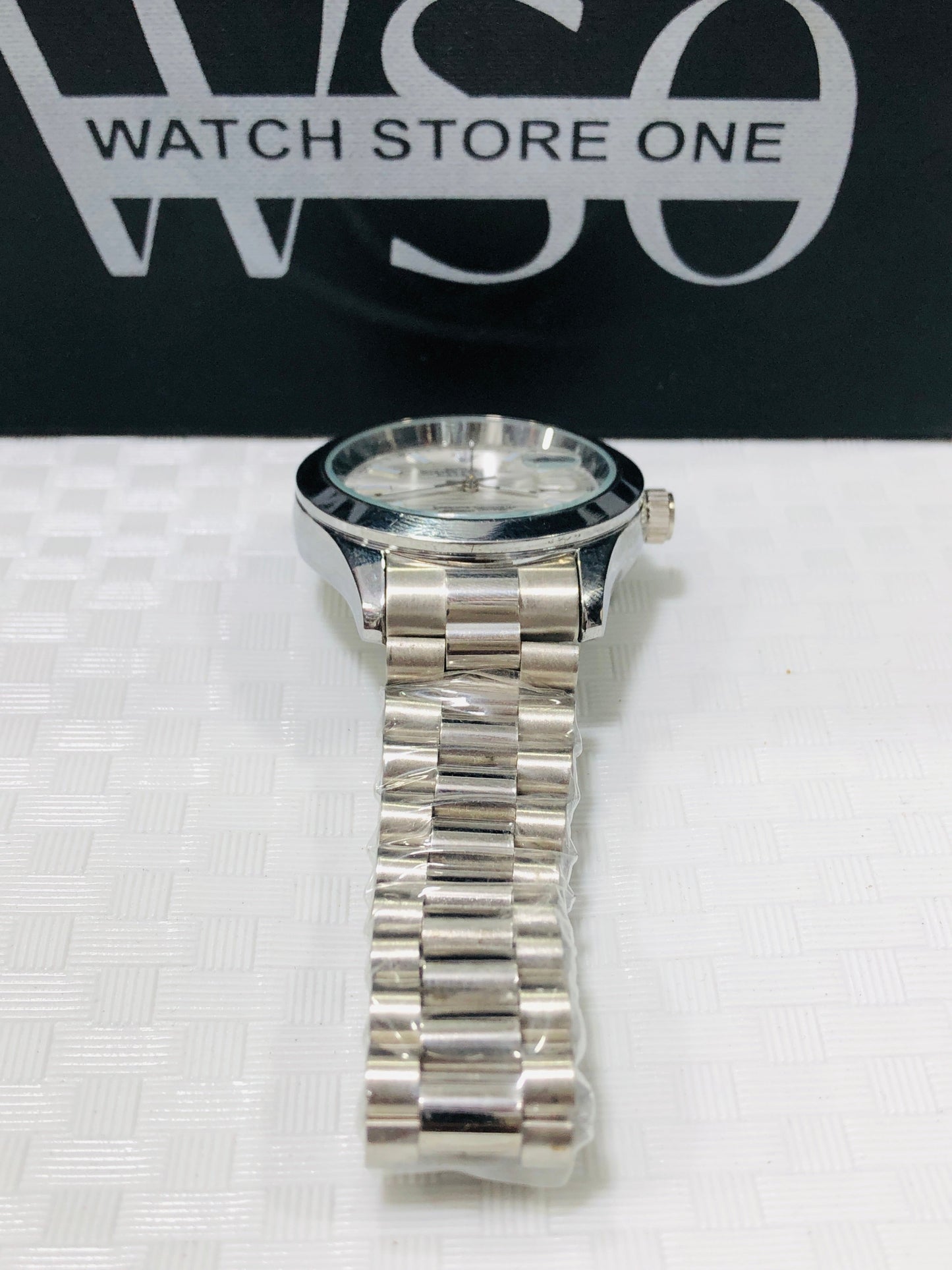 Rlx Date Just Quartz >Silver White