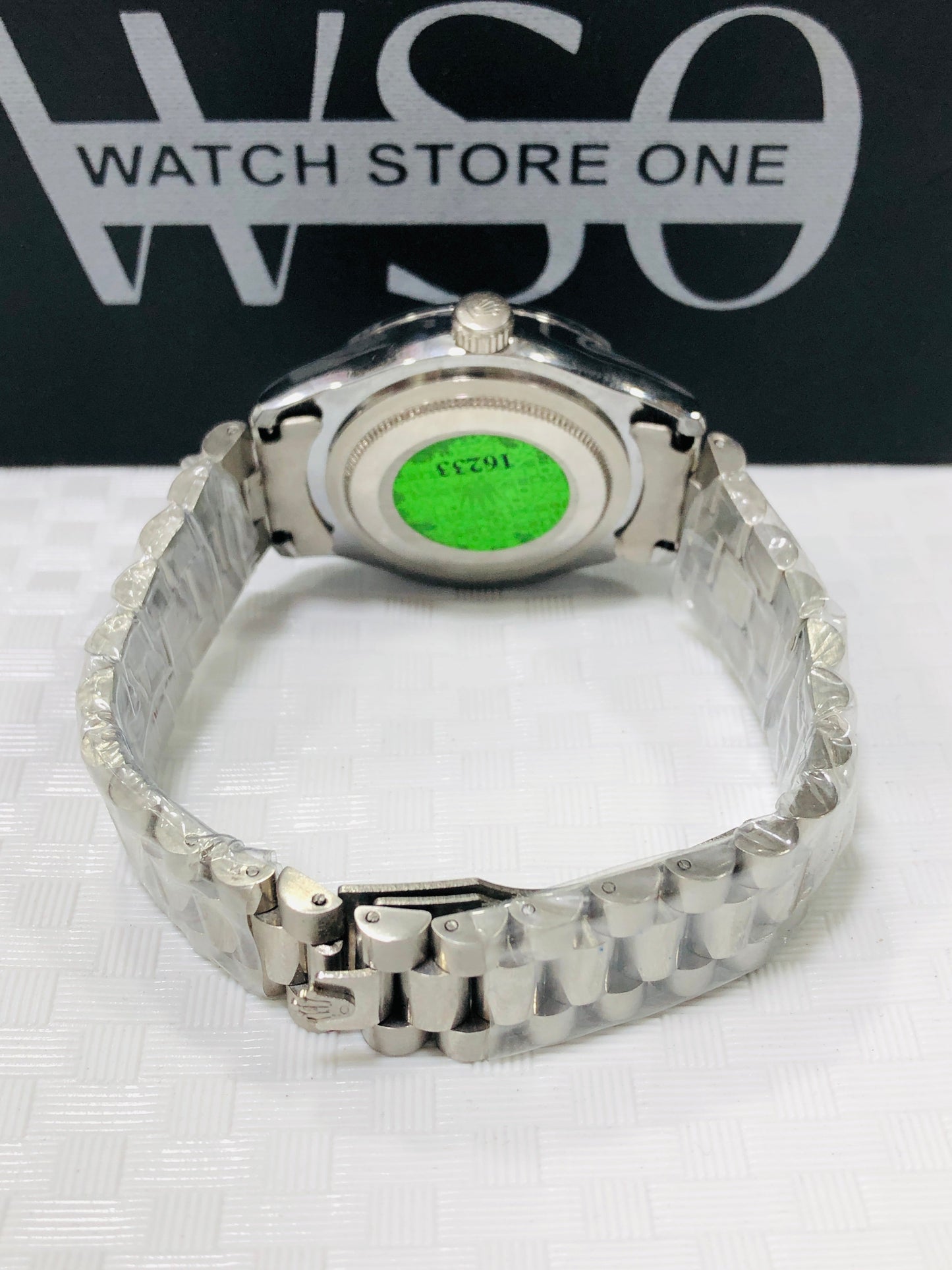 Rlx Date Just Quartz >Silver White