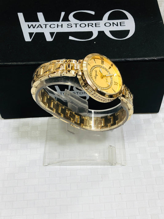 women luxury watches golden