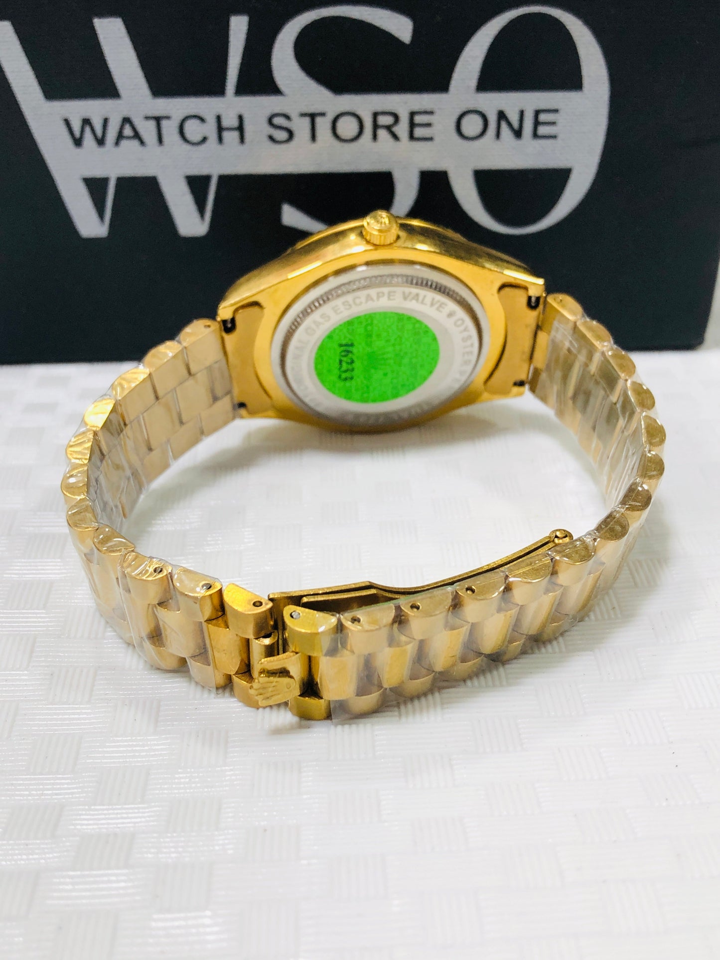 Rlx Date Just Quartz >Full Gold