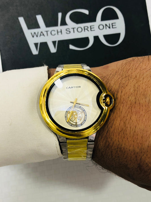 Cartier Stylish watch >Totone White