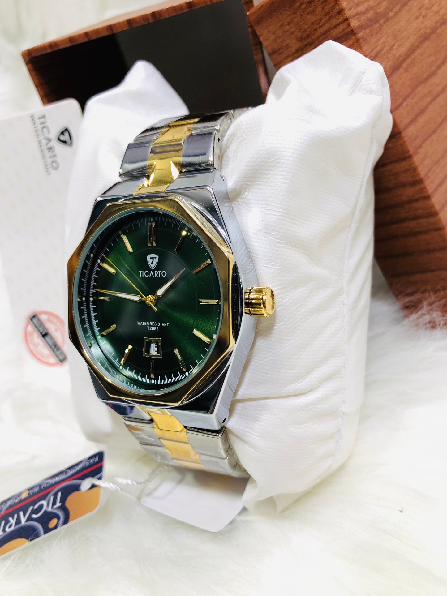 Ticarto Diamond Dial - Orignal Edition T2882 - Two-tone