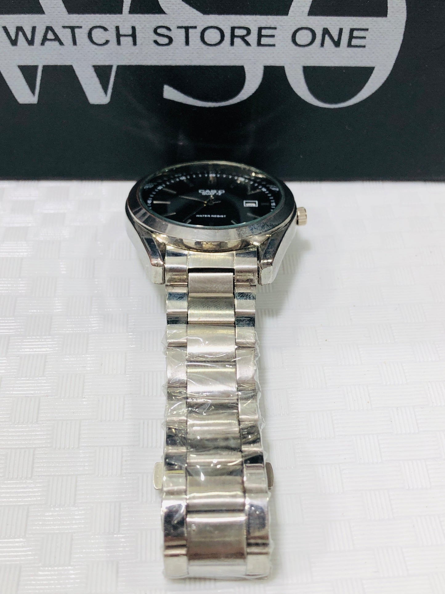 Casio Quartz >Silver Black