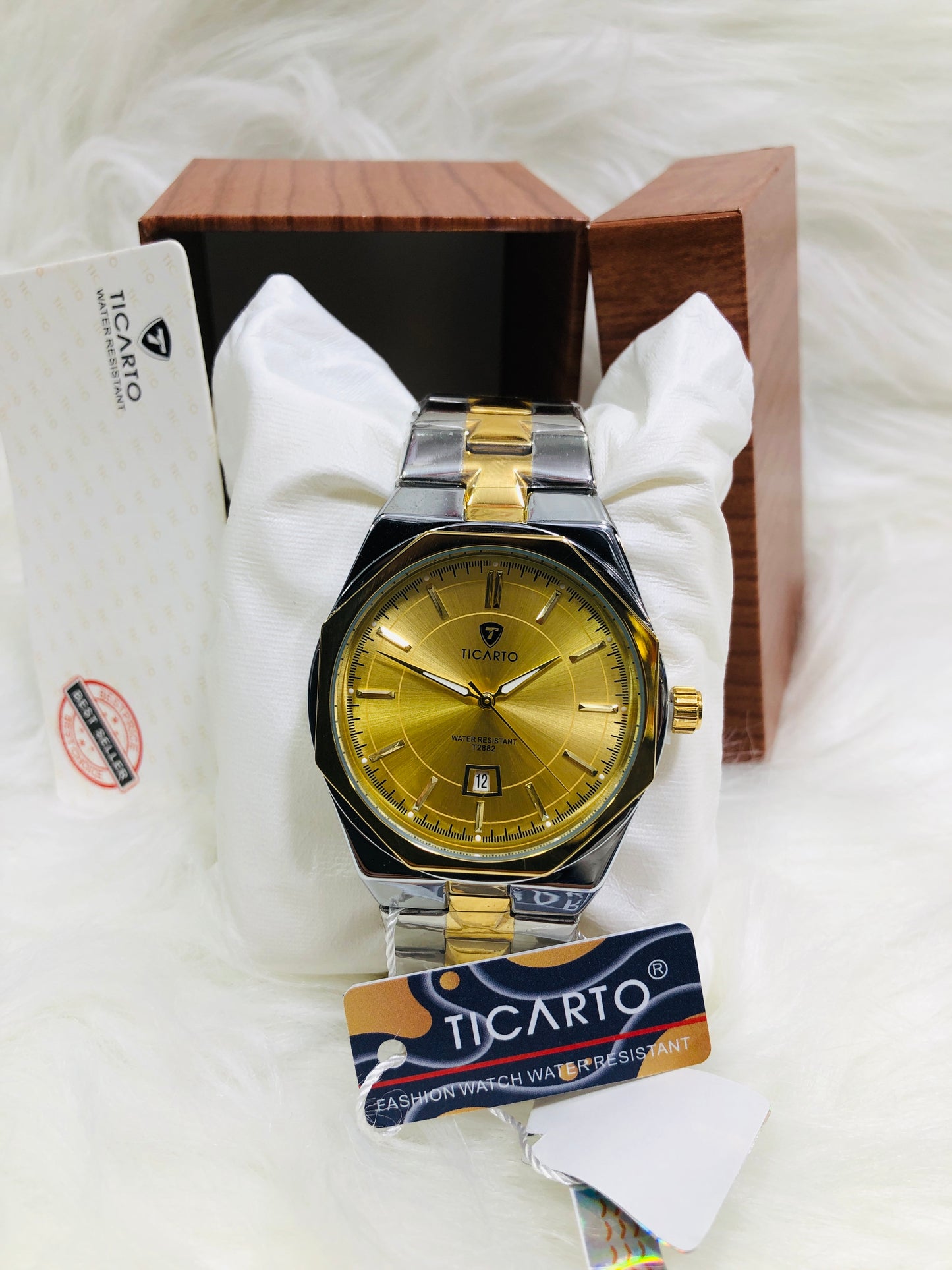 Ticarto Diamond Dial - Orignal Edition T2882 - Two-tone
