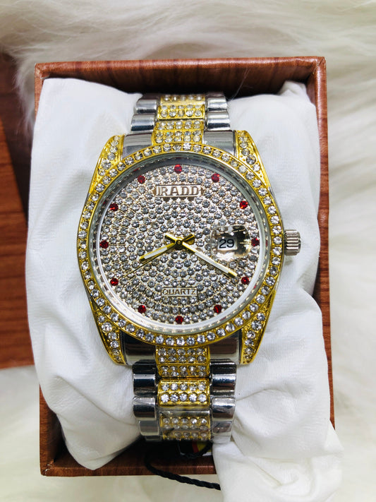 Diamond Watch Limited Edition Two tone Golden and Silver