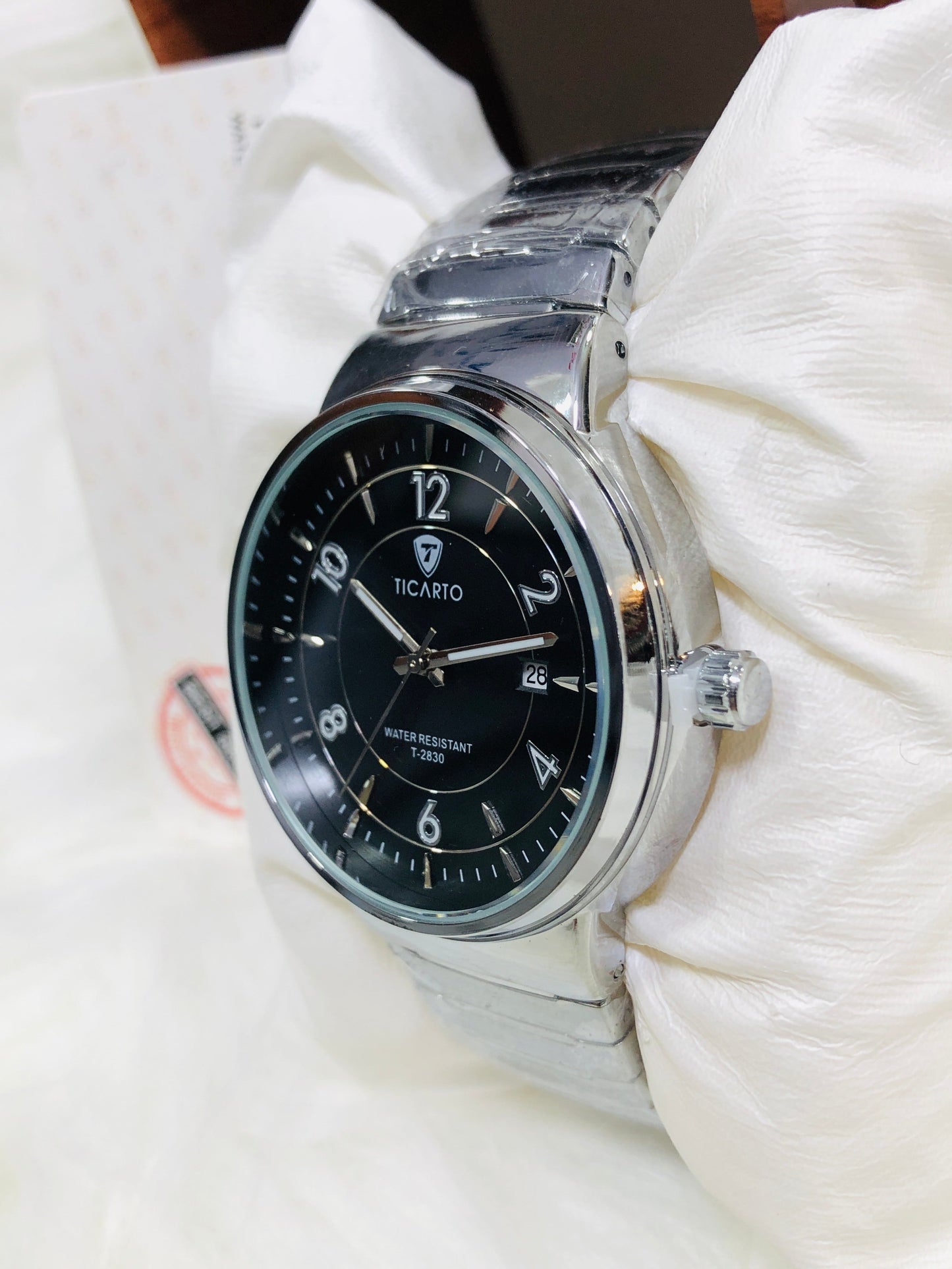 Ticarto Round Dial - Premium Edition T2830 - Silver