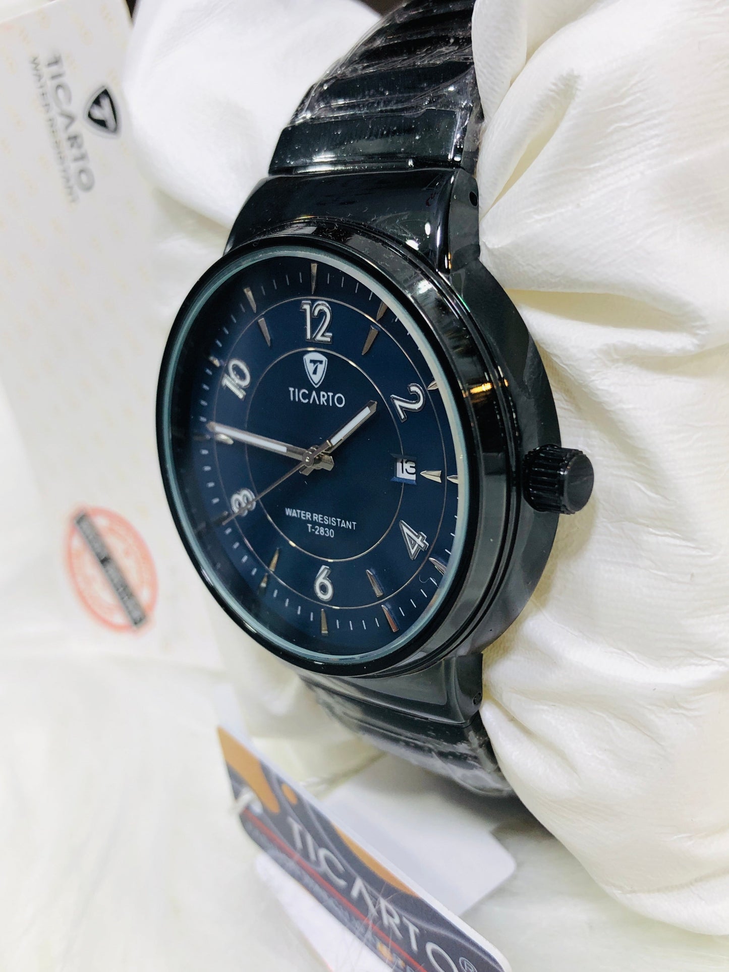 Ticarto Round Dial - Premium Edition T2830 - Black