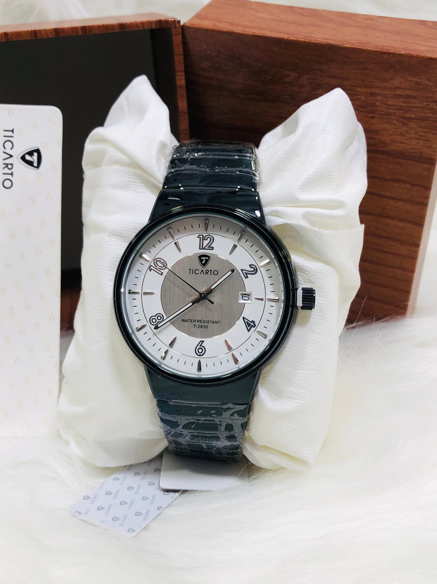 Ticarto Round Dial - Premium Edition T2830 - Black