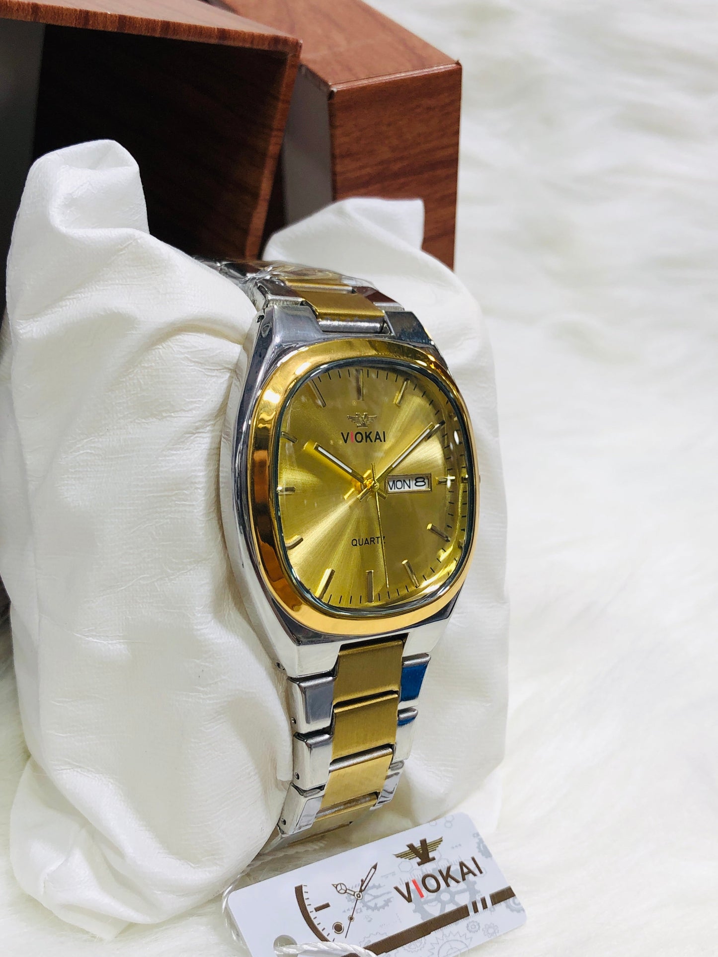 Viokai Monarch Edition - Day Date Design V8570 - Two Tone