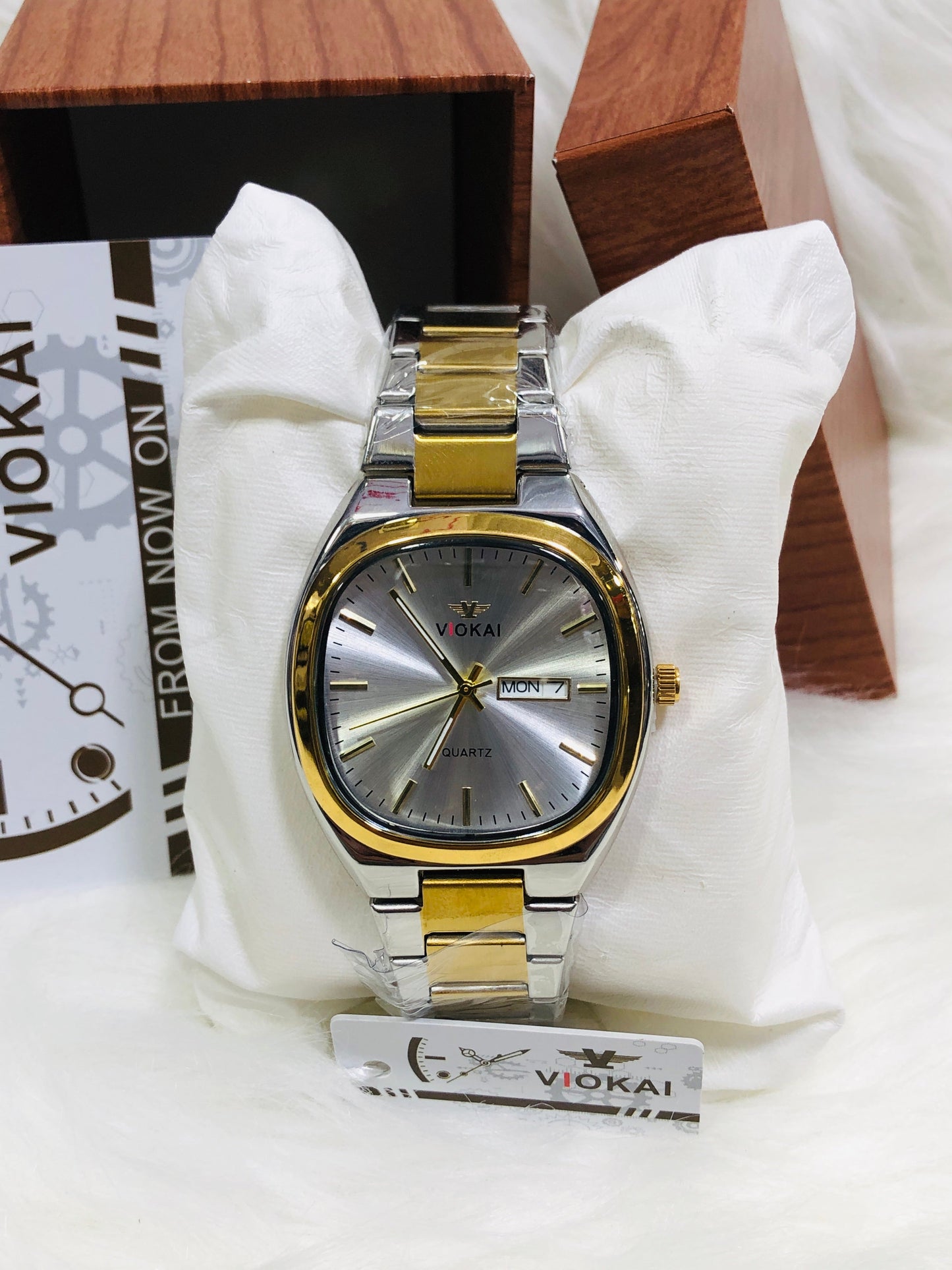 Viokai Monarch Edition - Day Date Design V8570 - Two Tone