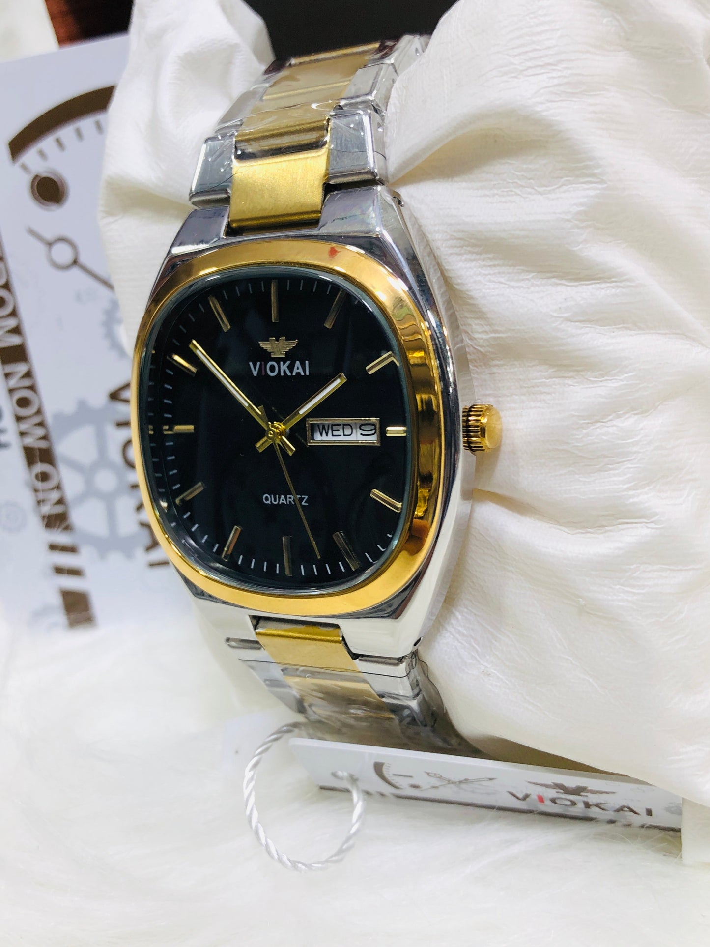Viokai Monarch Edition - Day Date Design V8570 - Two Tone