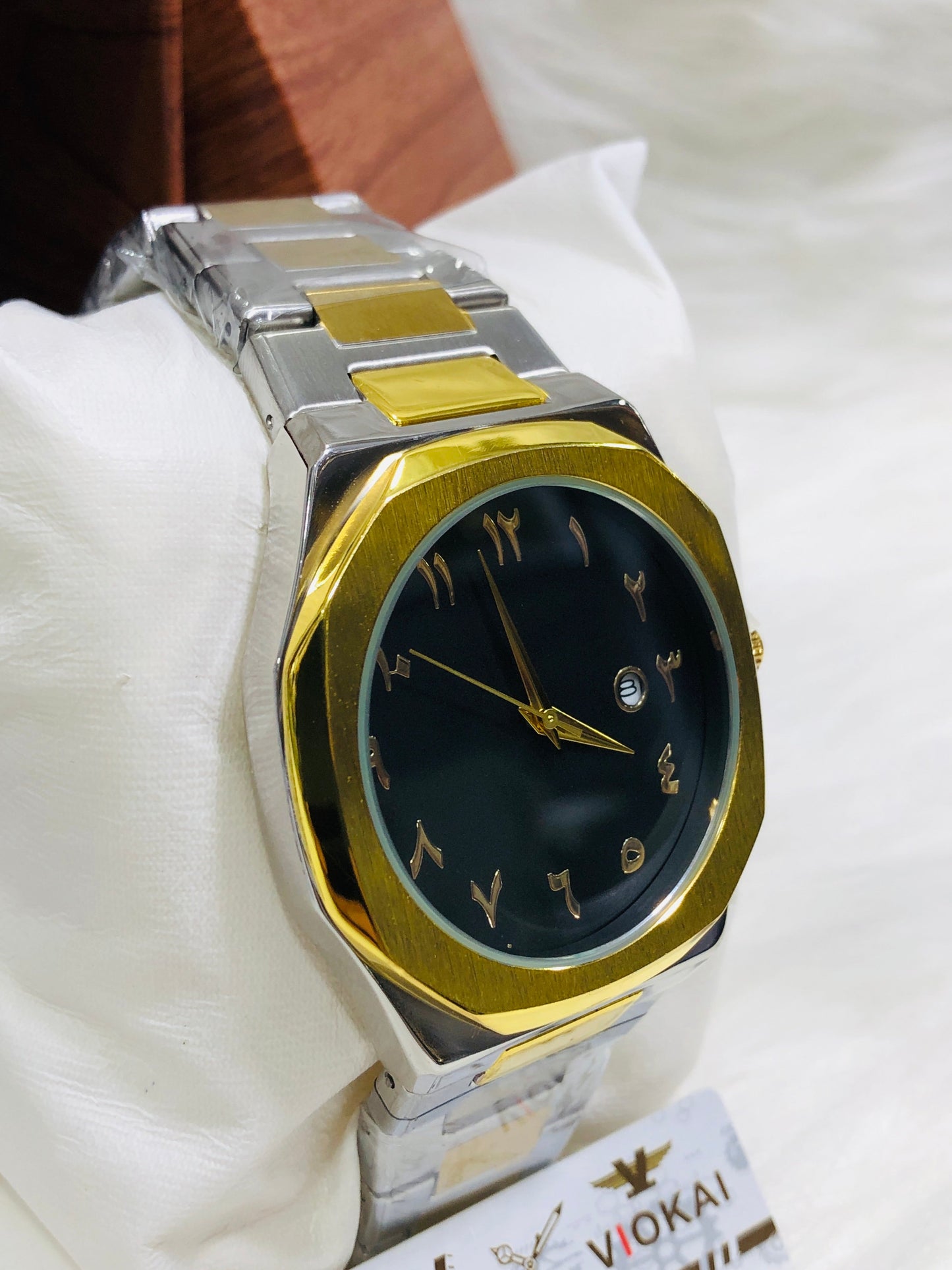 Original Viokai Arabic Aura Watch - Two tone