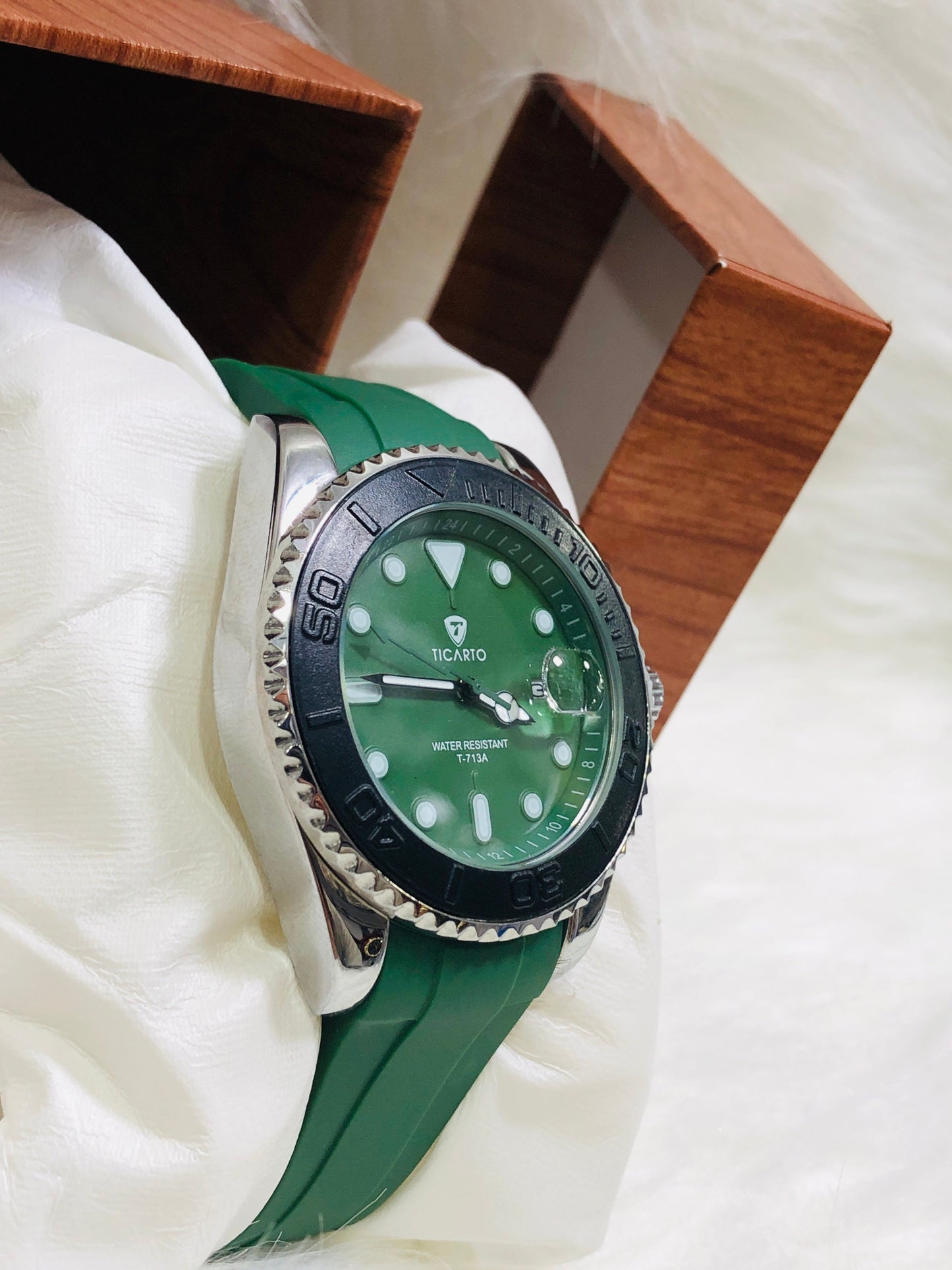 Ticarto Silicone Strap - T713A - Green