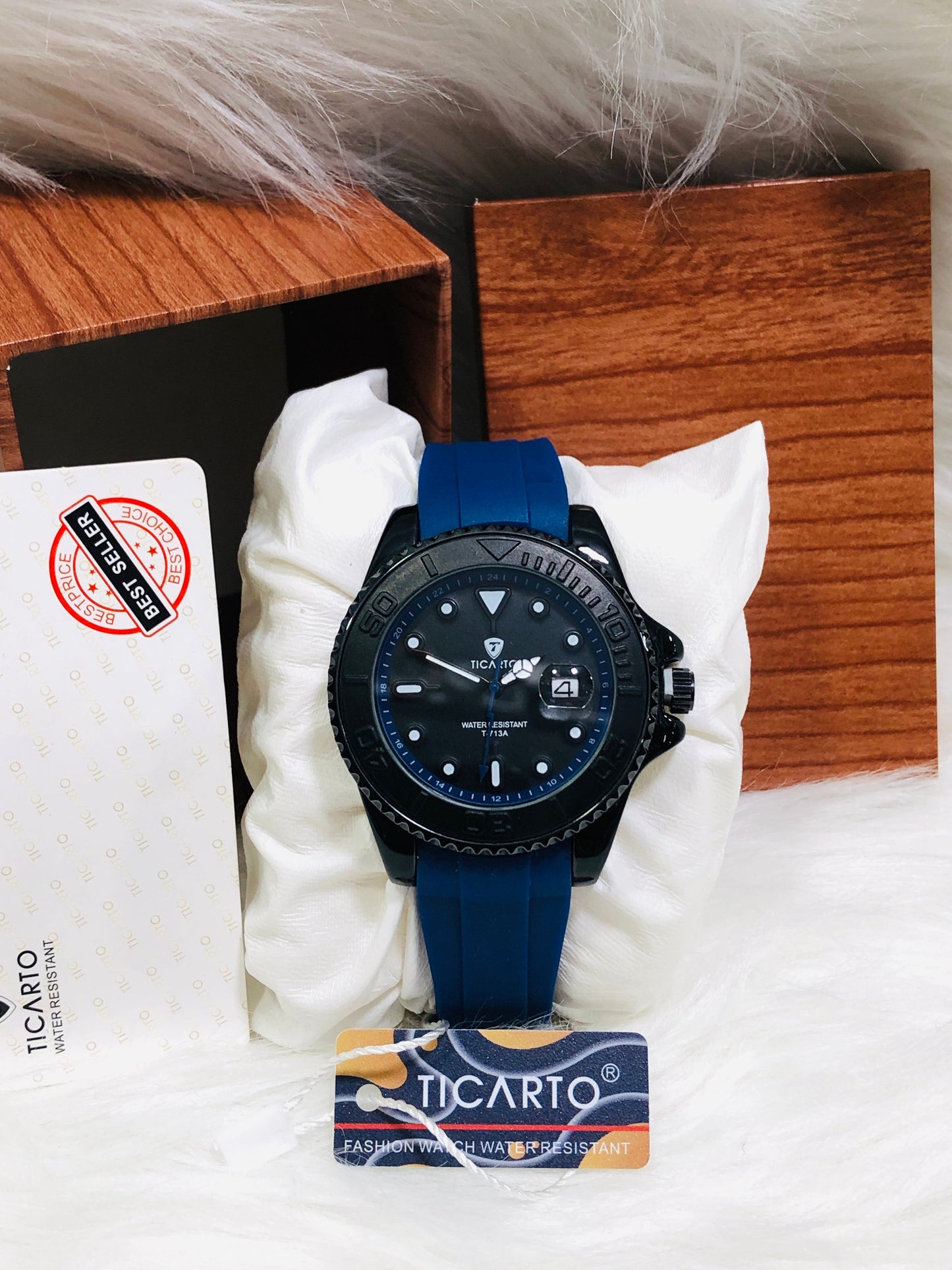Ticarto Silicone Strap - T713A - Blue